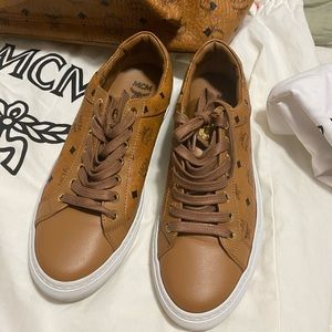 MCM logo sneakers